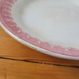 Terre de fer Lace large dinner plate from GWT&S