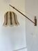 Mid-Century Modern Teak and Sisal Swing-Arm Wall Lamp, 1960s
