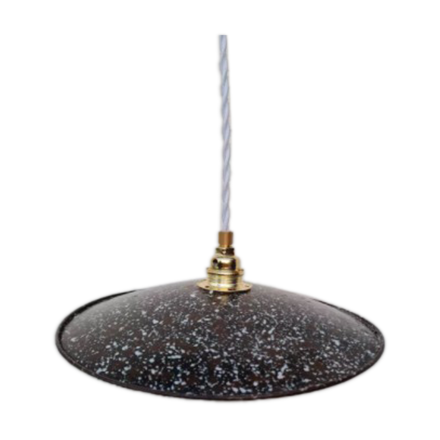 Enamelled sheet metal suspension 1950