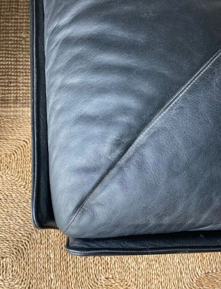 Canapé Modulaire Flandra en Cuir par Vico Magistretti pour Cassina, Italie, années 1970