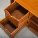 Mid-century Danish teak vinyl storage cabinet from Dyrlund, 1960s