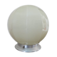 Art deco ceiling light, cream glass 30 40s