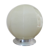 Plafonnier art deco, verre couleur crème années 30 40