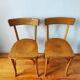 Paire de chaises vintage de bistrot Luterma