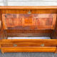 Banc coffre vintage en bois massif
