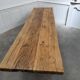 Oak table, monastery-style table.