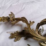 Wall light bronze style Louis XV