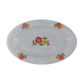 Vintage Arcopal oval dish