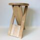 Light wood folding stab