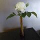 Vintage, brown, handmade soliflore vase S.T.E.L.V.I.A., Italy