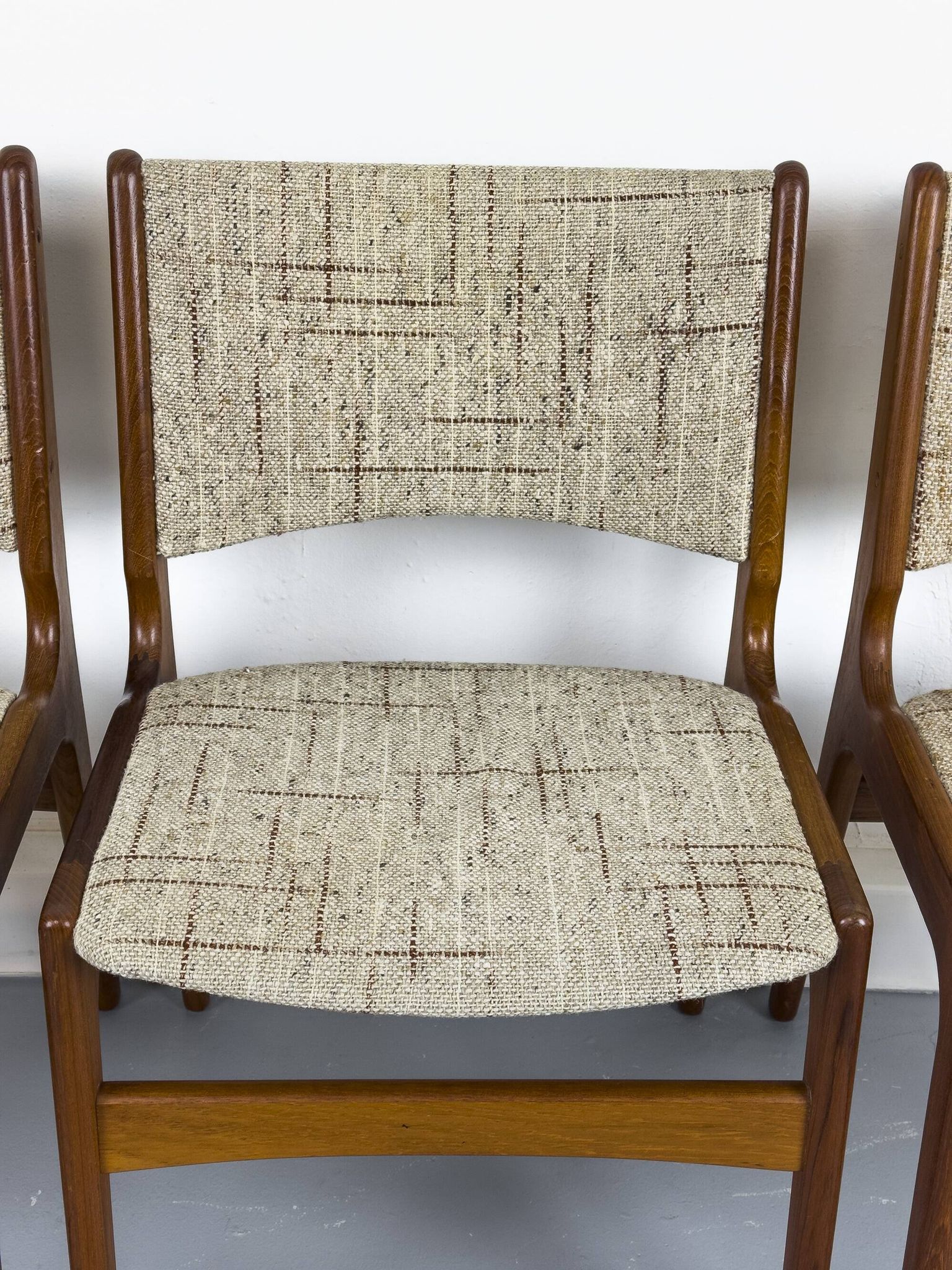 TEAK DINING CHAIRS BY ERIK BUCH FOR ANDERSTRUP MØBELFABRIK, 1960S, SET OF 4