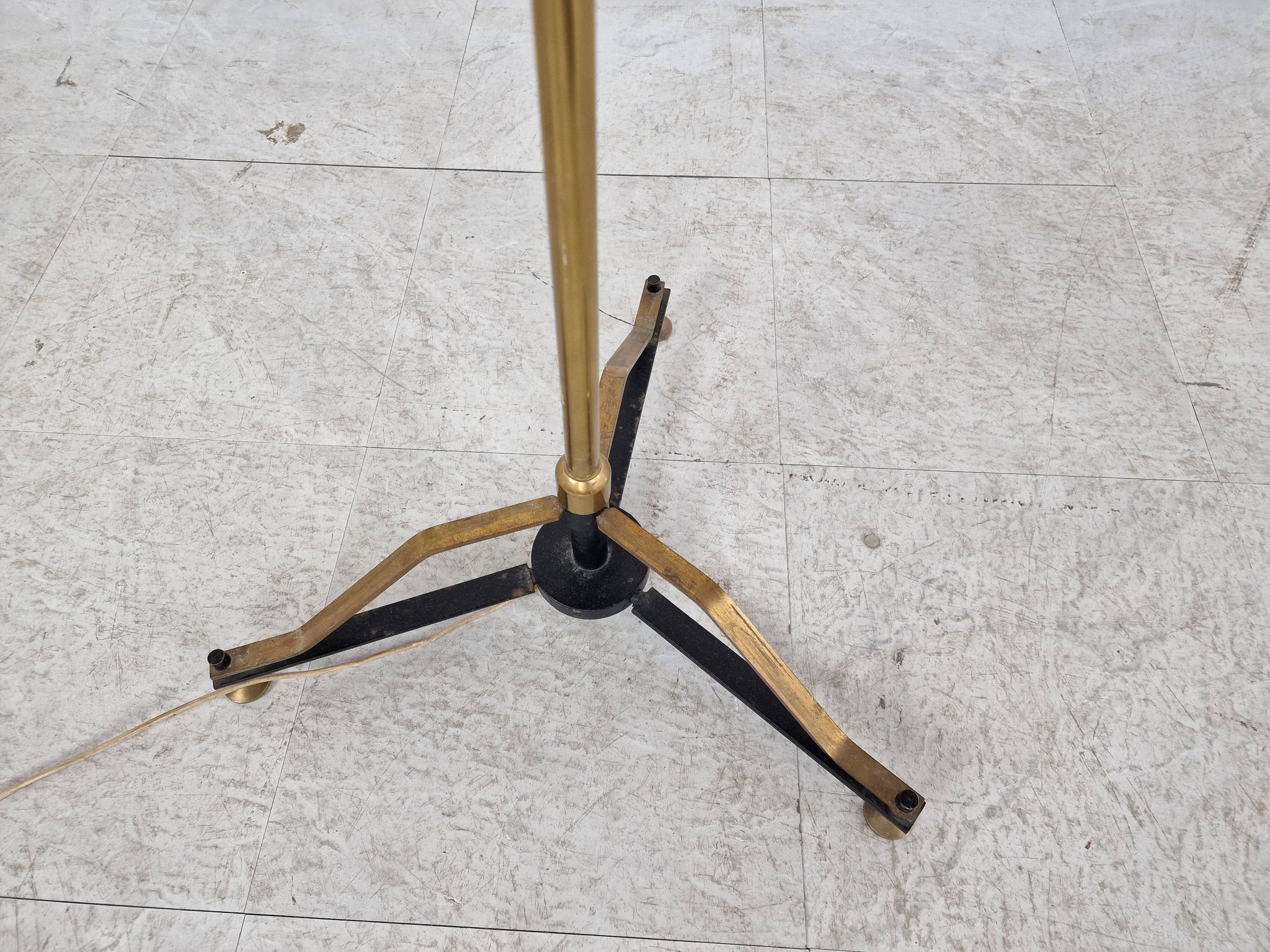Lampadaire italien du milieu du siècle, années 1950