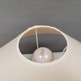 Lampe de table Sakura en verre blanc/rose, par Michael Bang pour Holmegaard Danemark