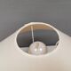 Sakura table lamp white/ pink glass, by Michael Bang for Holmegaard Denmark