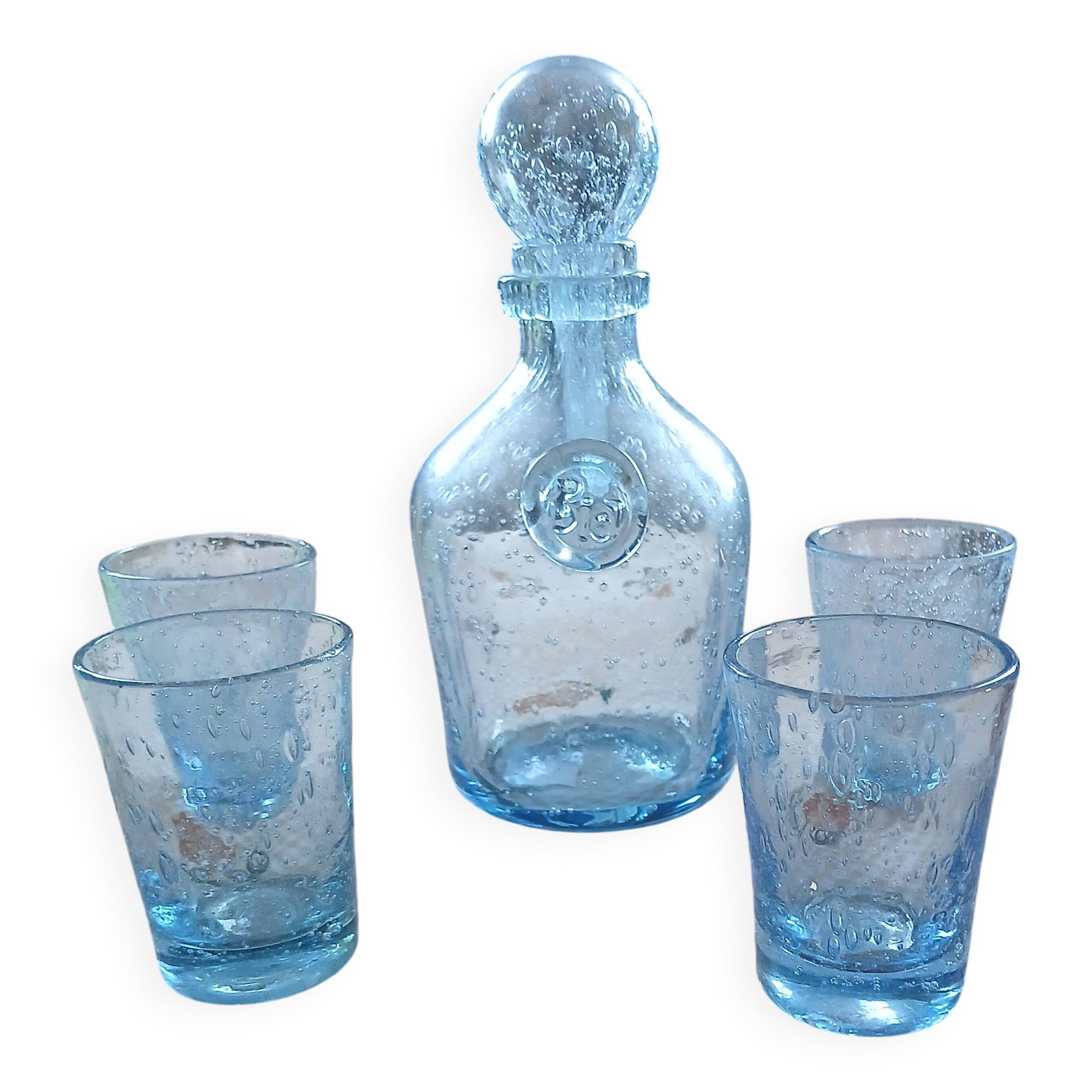 Carafe et verre