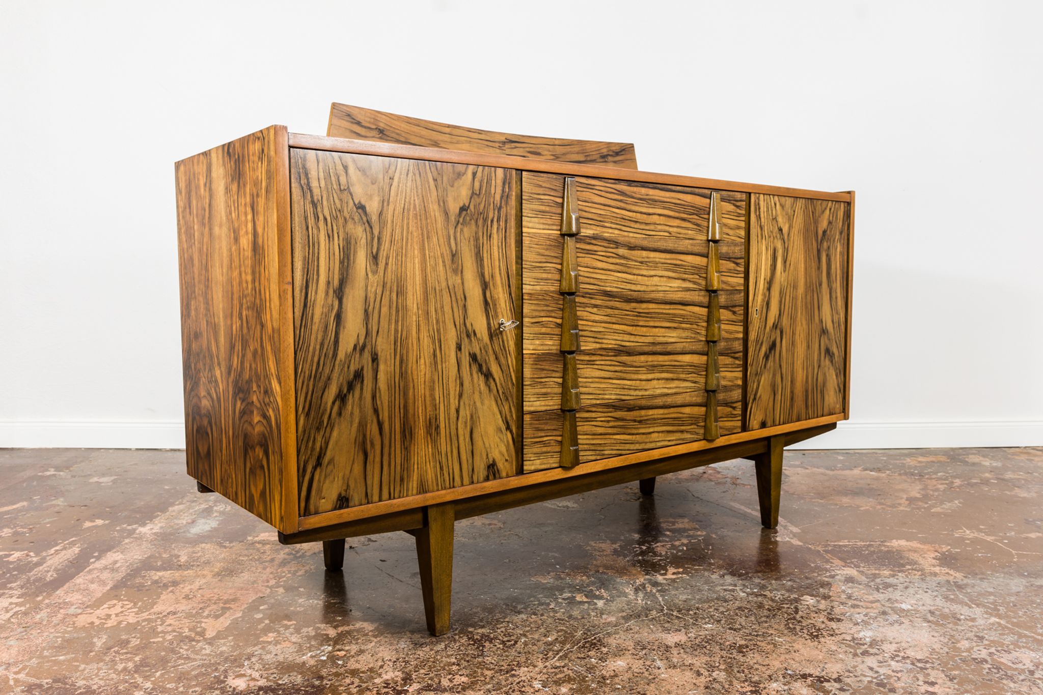 Sideboard by R. T. Hałas, Bydgoskie Fabryki Mebli, 1960's