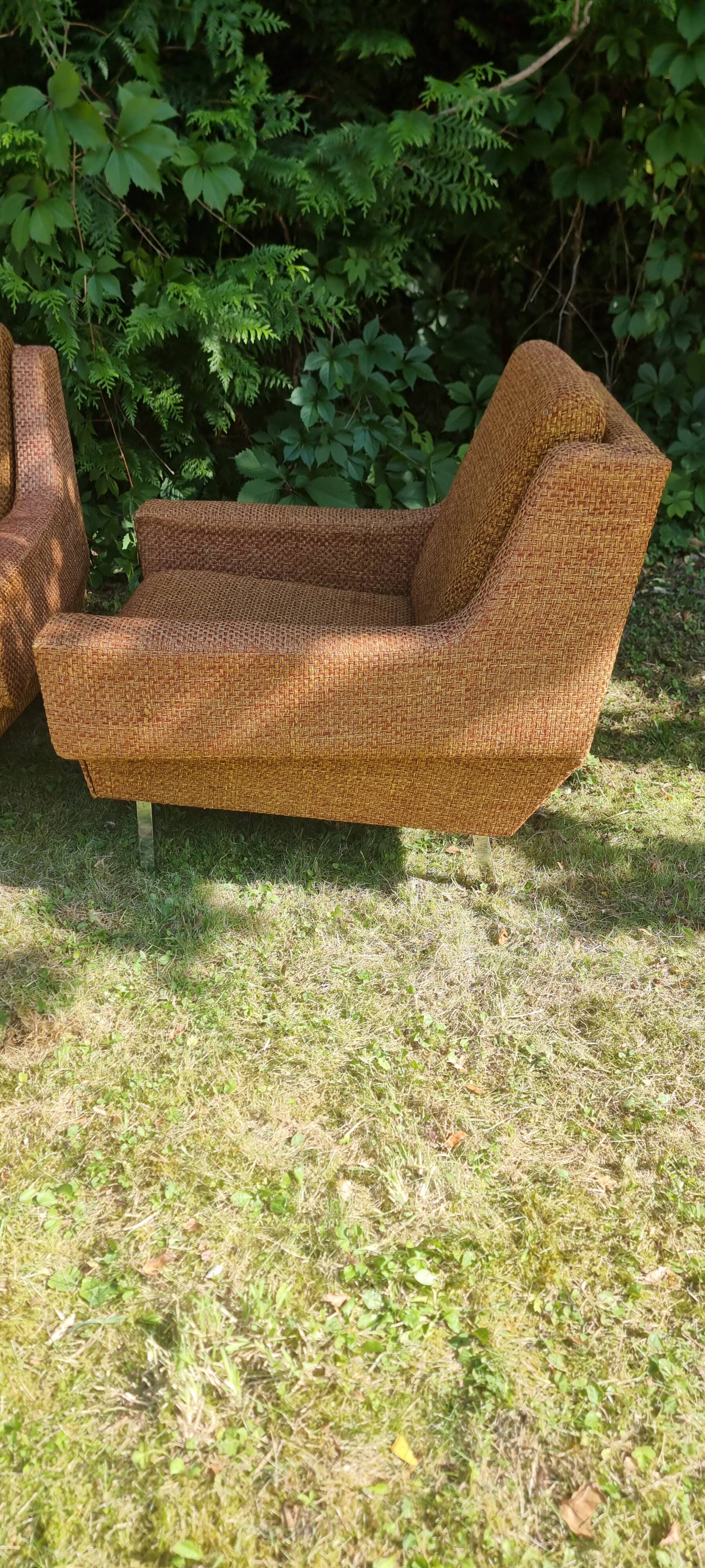Pair of 1950s armchairs
