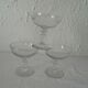 3 cups a champagne anciennes christallin glass renaissance shape