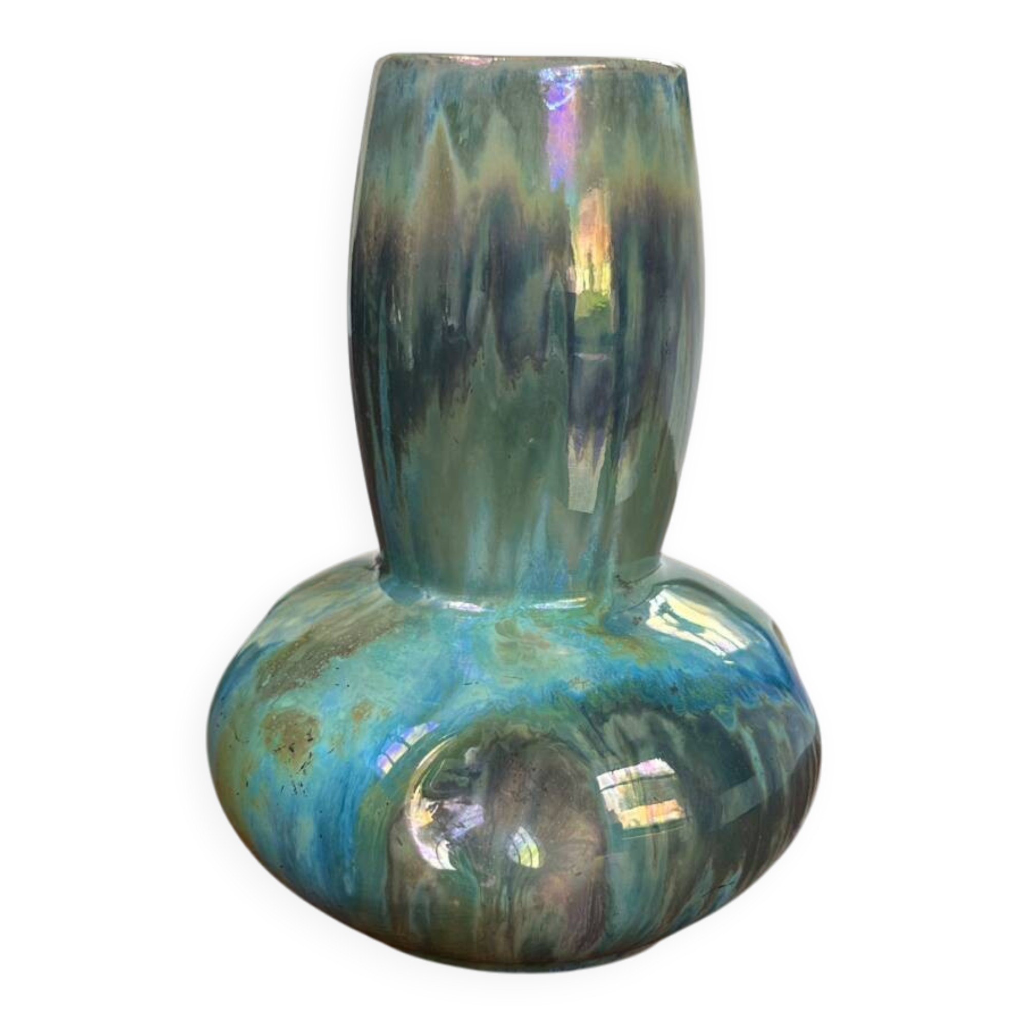 Small stoneware vase – probably by Alphonse Cytère, Rambervilliers,