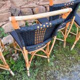7 chaises de bistrot maison Grock
