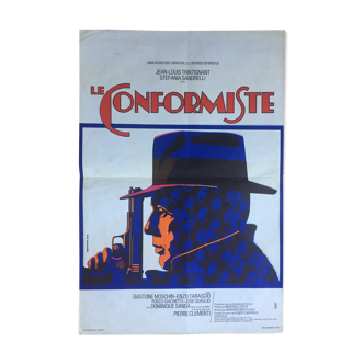 Cinema poster "The Conformist" Jean-Louis Trintignant 40x60cm 1970