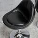 pair of "space age" swivel chairs. Sweden, circa 1965