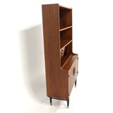 Scandinavian teak secretary, Hugo Troeds, Bjärnum, Sweden, 1950