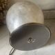 Capiz shell lamp and vintage brass