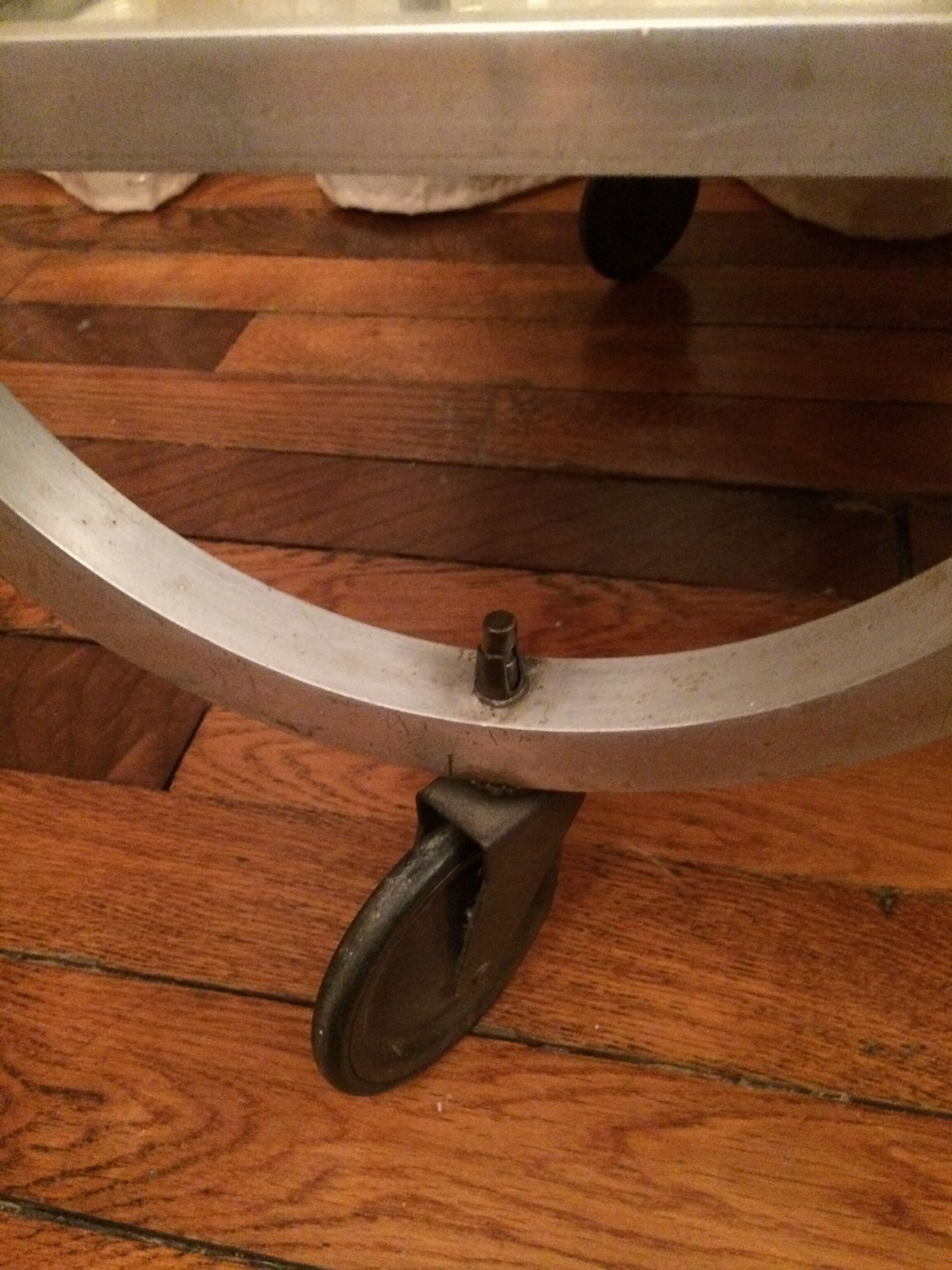 Art Deco wheeled trolley