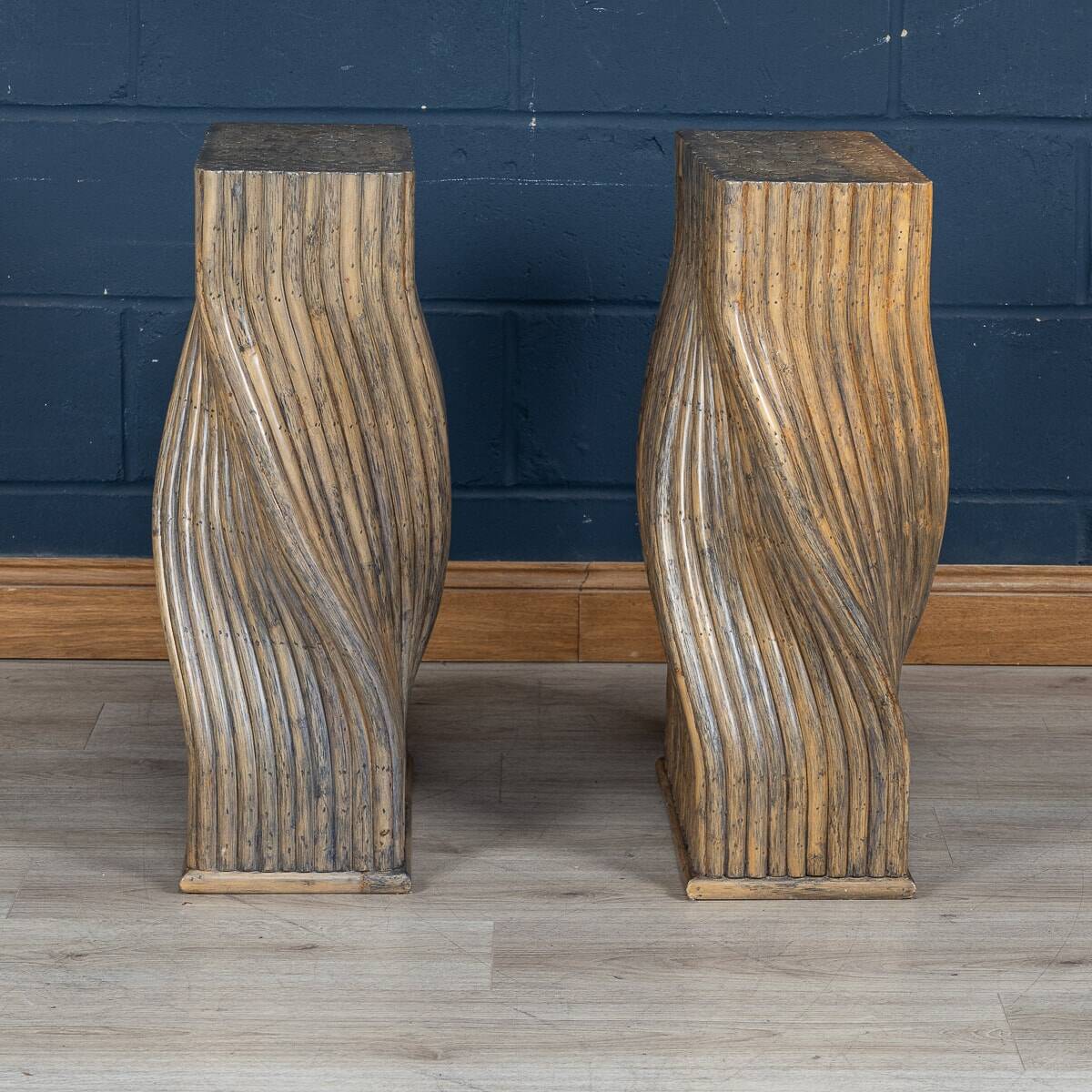 20thc american dining table & four chairs by mcguire