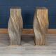 20thc american dining table & four chairs by mcguire