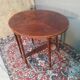 Table pliante anglaise en plaquage d acajou