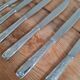 Couteaux en inox vintage