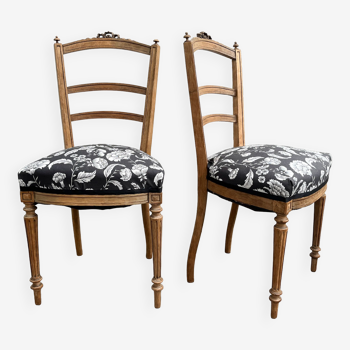 Old upholstered chairs