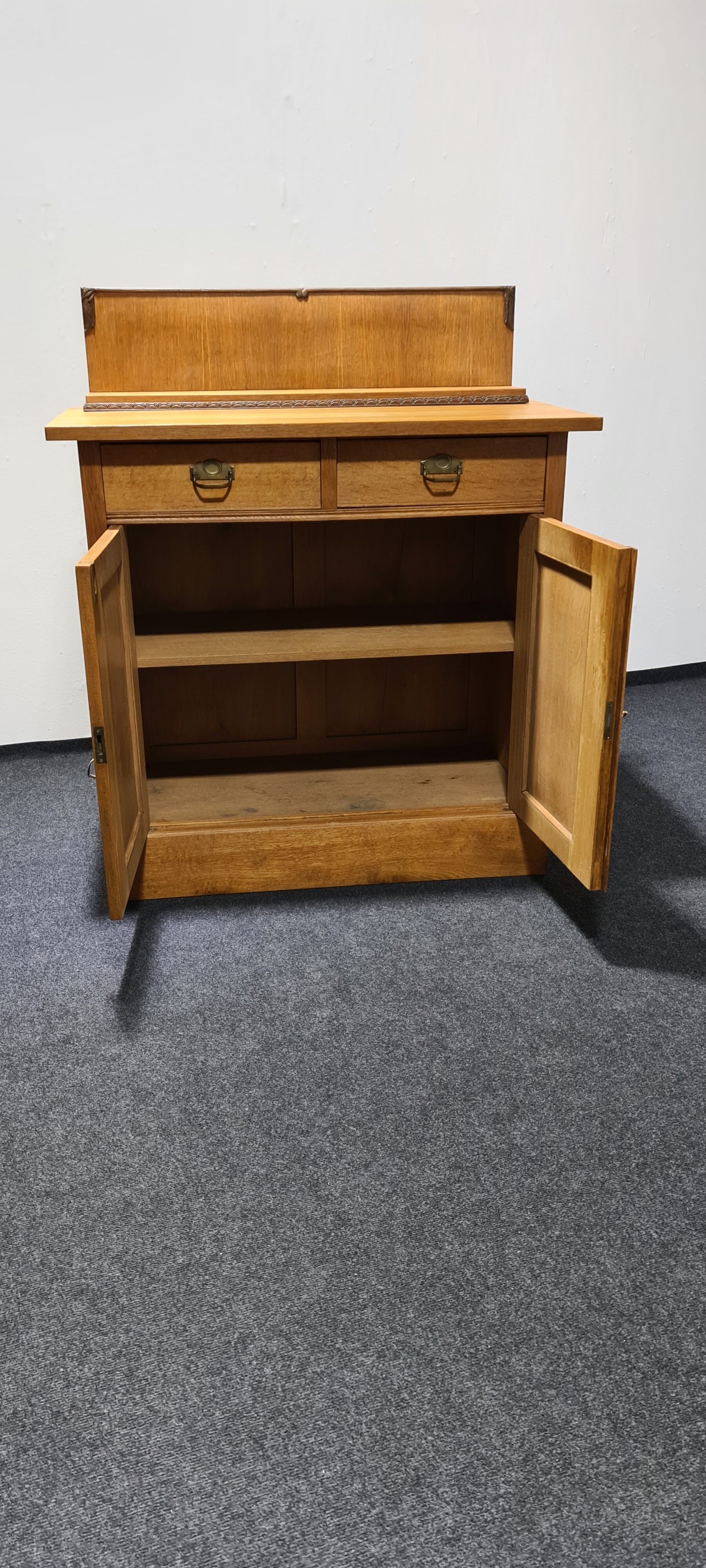 Buffet art déco en chêne vintage