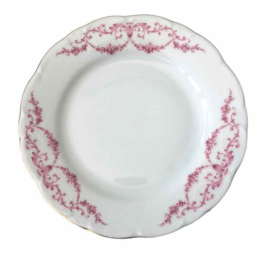 10 porcelain dessert plates