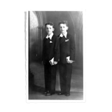 Photographie ancienne des jumeaux