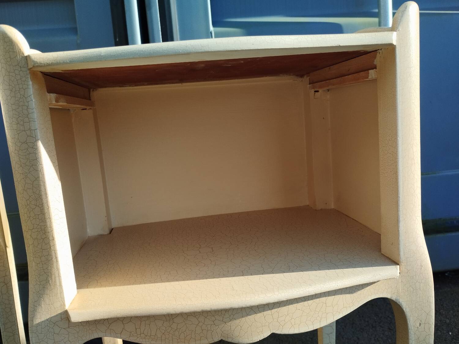 Pair of old Louis XV style bedside tables