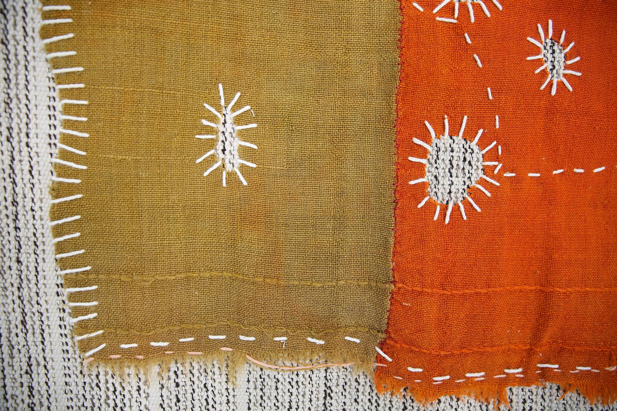 Olive Green Handmade Vintage Wall Hanging, Woven Tapestry 103x105 Cm