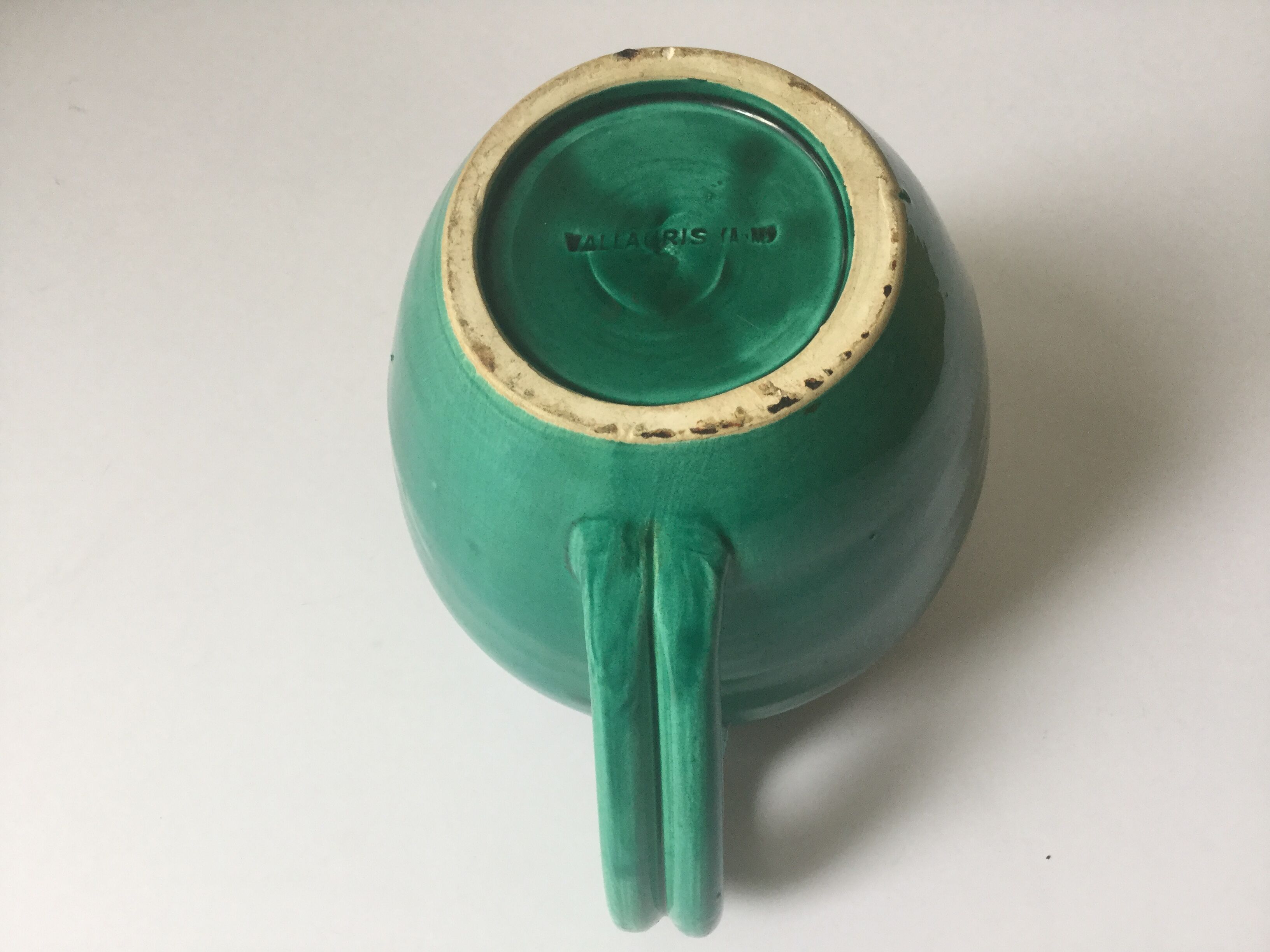 1950s ceramic pitcher Vallauris