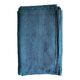 Nappe de vendange en chanvre ancien teint en bleu aquatique