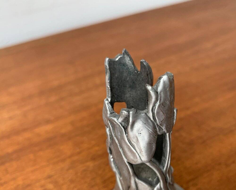 Vintage Ornamental Candle Holder by Seagull Pewter, Canada, 1990s