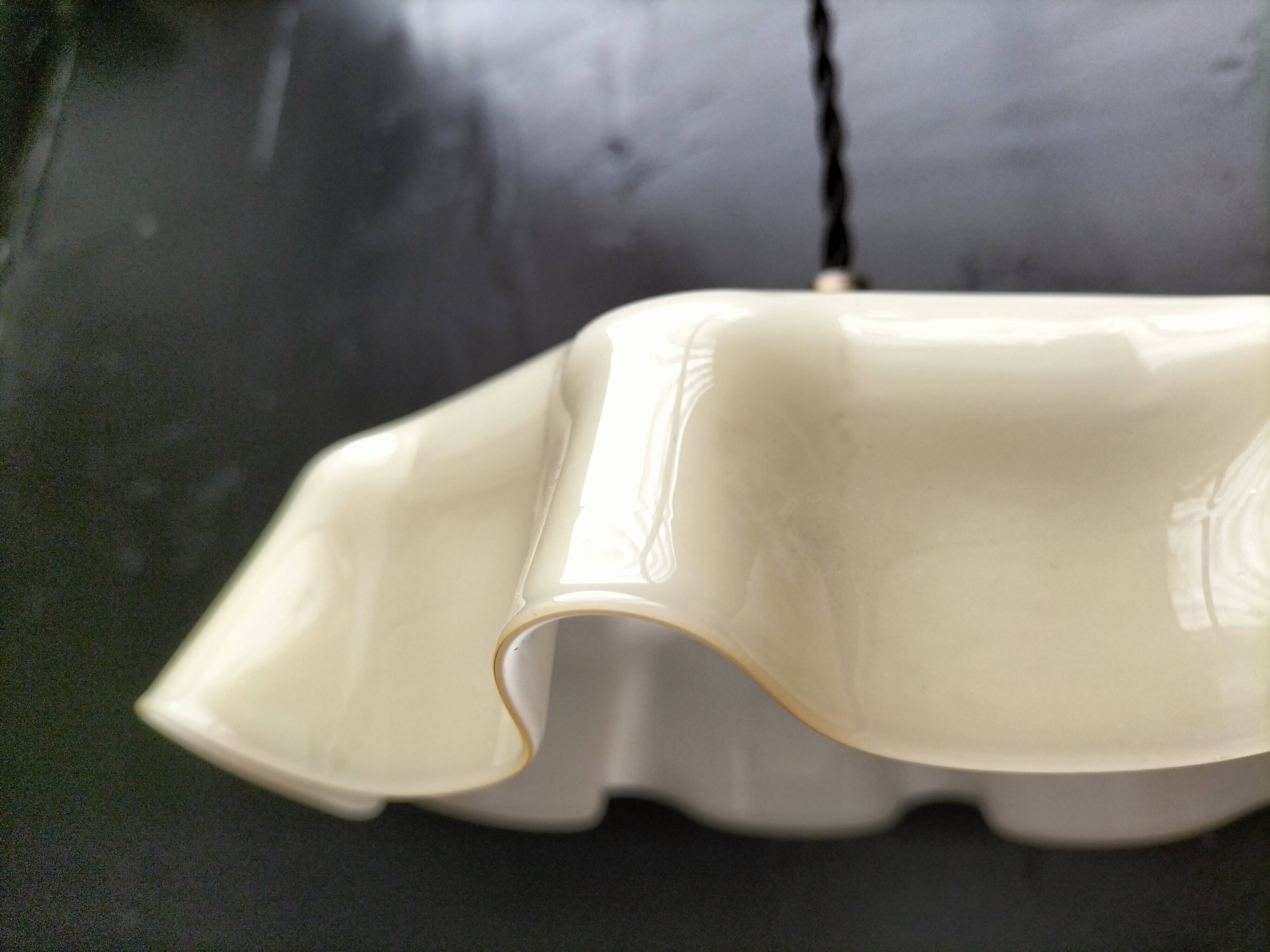 Opaline pendant light