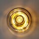 Glass ceiling lamp by Dijkstra Lamps, The Netherlands 1960's/1970's
