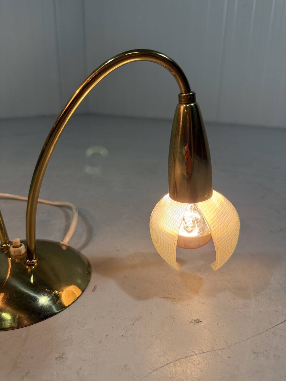 Lampe de table fleur GERU-Leuchten, Allemagne