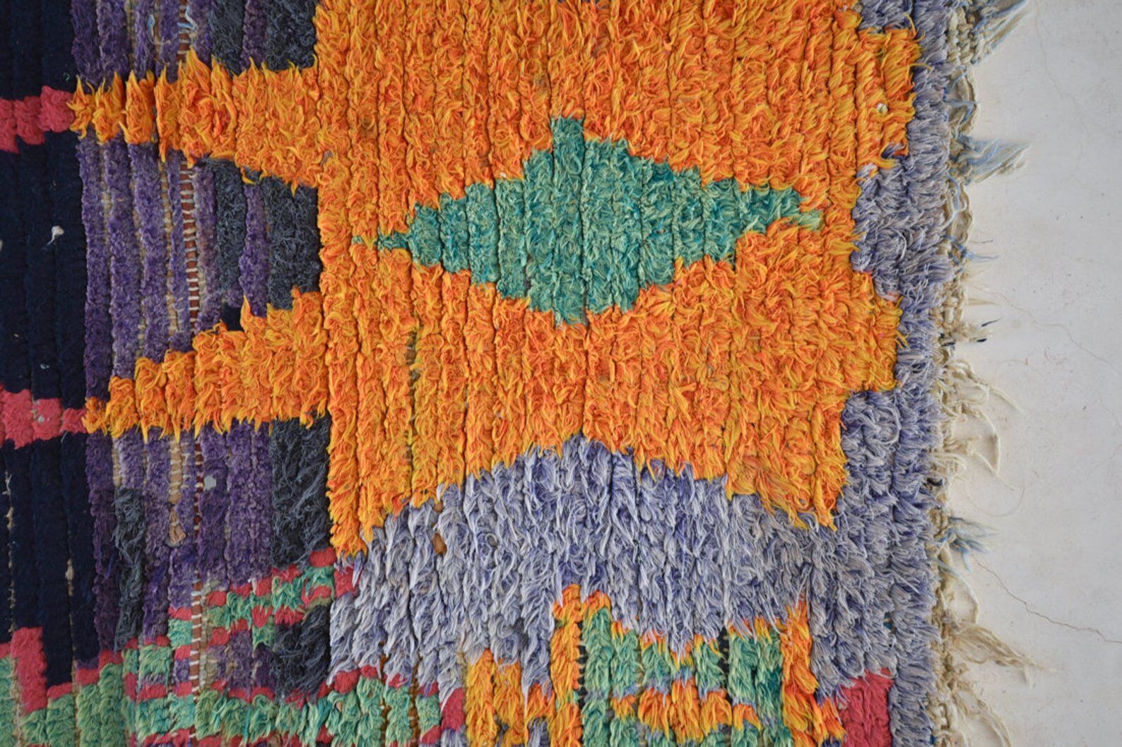 Tapis boucherouite 64x214cm