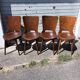 (Suite) 4 Bistro chairs Baumann (model Dove)