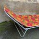 Vintage flower camp bed