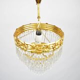 Chandelier by Zeleznobrodske Sklo, Czechoslovakia, 1970s