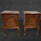 Pair of oak bedside tables